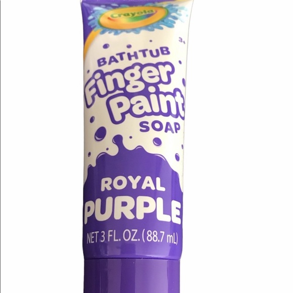 Crayola Bathtub Finger Paint Soap 3oz Set of 5 - Picture 3 of 6